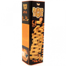 Настільна гра, що розвиває "NUMBER TOWER"укр. NT-01U Danko Toys