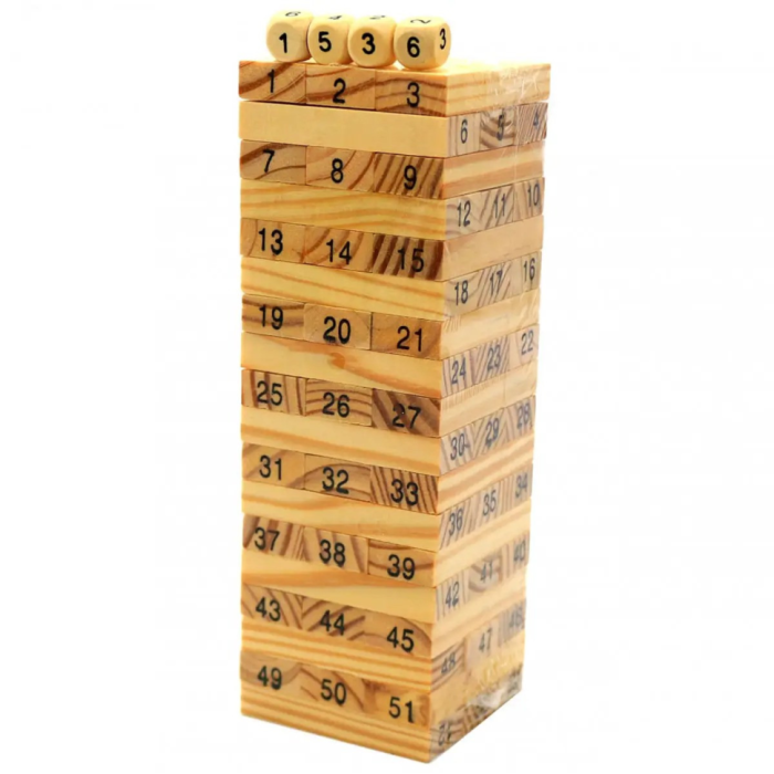 Настільна гра, що розвиває "NUMBER TOWER"укр. NT-01U Danko Toys