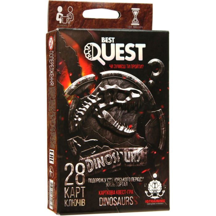 Карткова квест-гра "BEST QUEST" (укр.) BQ-01-01-04U BQ-01-04U Danko Toys