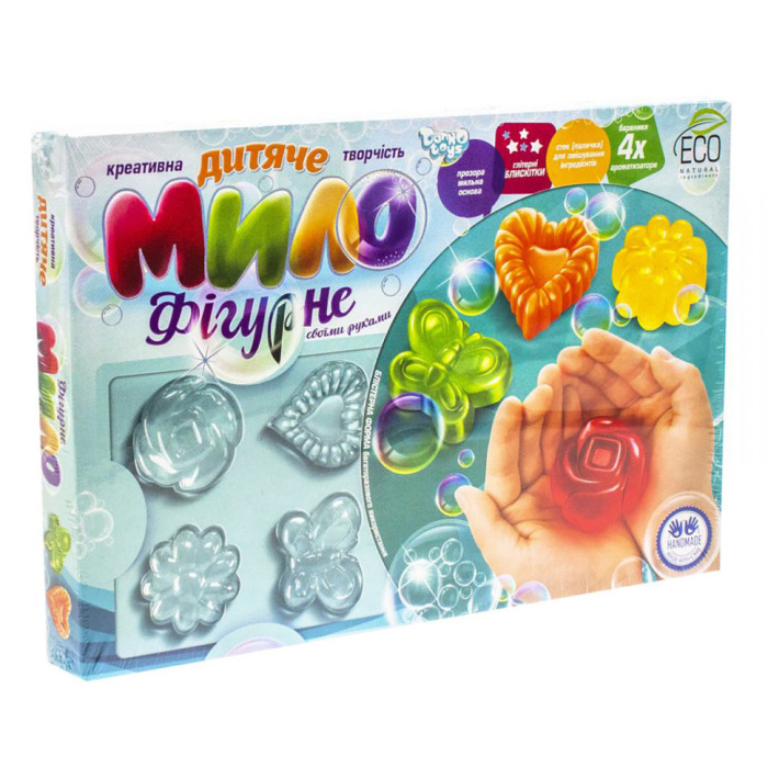 Комплект креативної творчості "Фігурне мило" DFM-01-01-03U УКР DFM-01-02U Danko Toys
