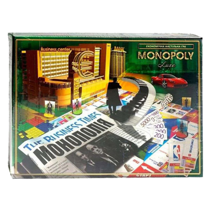 Гра Настільна біла "Monopolist" G-MonP-01-01U Укр Danko Toys