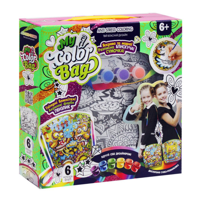 Комплект для творчості "My Color Bag" mCOB-01-01-05U Укр Сови 2 Danko Toys