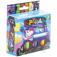 Крейда для малювання на асфальті"тонка 24 шт Укр MEL-02-05U Danko Toys