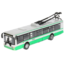 Іграшкова модель тролейбуса "Автопарк" 6407A інерційний  Зелений PlaySmart
