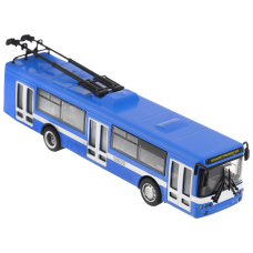 Іграшкова модель тролейбуса "Автопарк" 6407A інерційний  Синій PlaySmart
