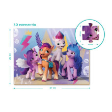 Дитячі Пазли My Little Pony "Пригоди з подружками" DoDo 200306 30 елементів DoDo Toys