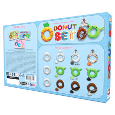 Набір для креативного ліплення TM Moon Light Clay Donut Set HEROES легкий стрибаючий пластилін - РУС 70089 Moon Light Clay