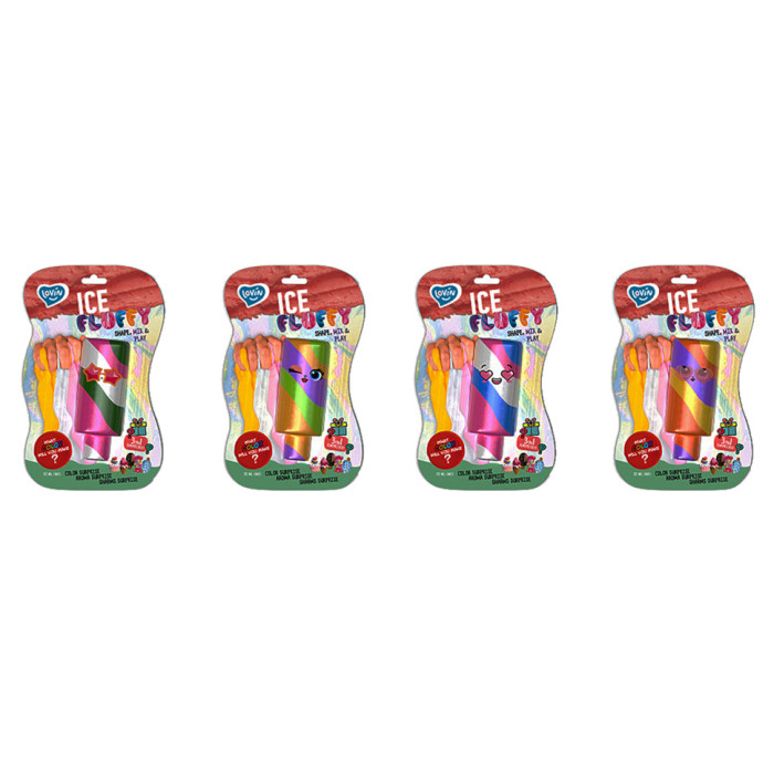 Лізун-антистрес TM Lovin Ice Fluffy ескімо 110 мл 80127 Lovin