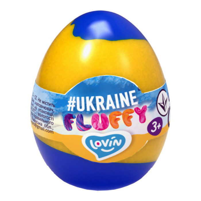 Іграшка-антистрес 40 мл. Fluffy #Ukraine TM Lovin 81004 Lovin