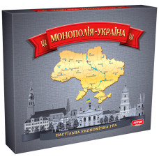 Настільна гра "Монополія Україна" 0734ATS укр. мовою Artos Games