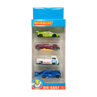 Набір металевих машин в коробці 4 шт, 698-04S-1-3 698-04S-2 A-Toys