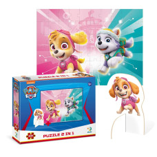 Дитячі Пазли Paw Patrol "Подружки" DoDo 200166 60 елементів, з фігуркою DoDo Toys