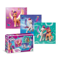 Дитячі Пазли 3 в 1 My Little Pony "Зіпп та Санні" DoDo 200384 DoDo Toys