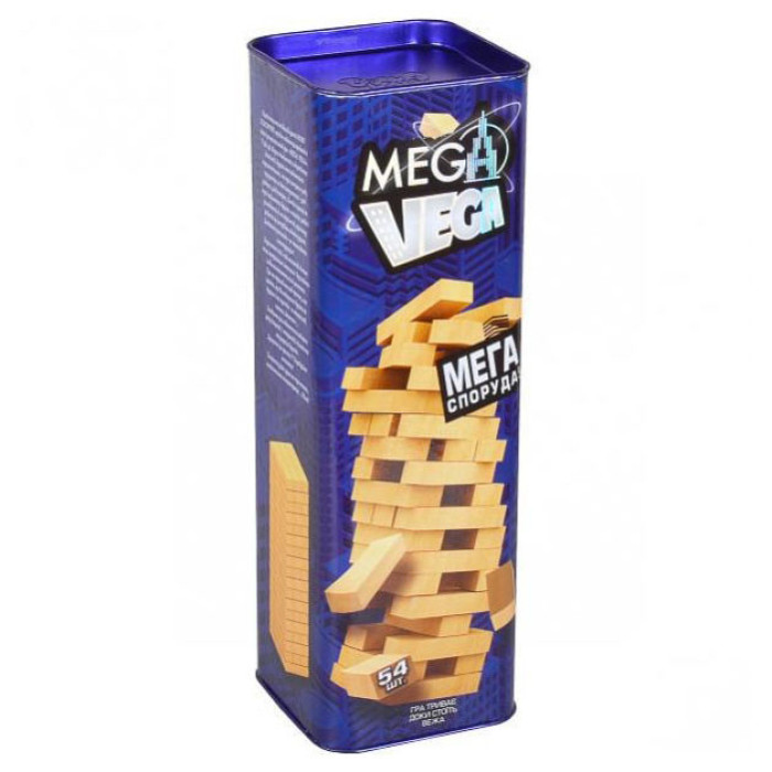 Розвиваюча настільна гра "MEGA VEGA" Danko Toys G-MV-01U Укр Danko Toys