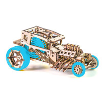 Дерев'яний конструктор "Hot Rod" Time for Machine T4M380303 Синій Time for Machine