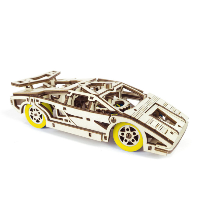 Дерев'яний конструктор "Raging Bull" Time for Machine T4M380304 Жовтий Time for Machine