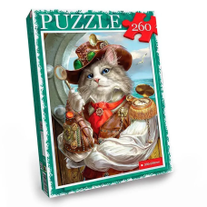 Пазл "Кіт у капелюсі" Danko Toys C260-13-01, 260 ел. Danko Toys