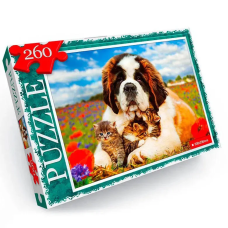 Пазл "Найкращі друзі" Danko Toys C260-13-08, 260 ел. Danko Toys