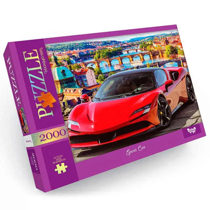 Пазл "Sport car" Danko Toys C2000-01-10, 2000 ел. Danko Toys