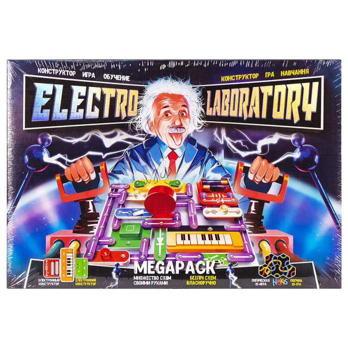 Електронний конструктор "Electro Laboratory. Megapack" Danko Toys ELab-01-04 Danko Toys