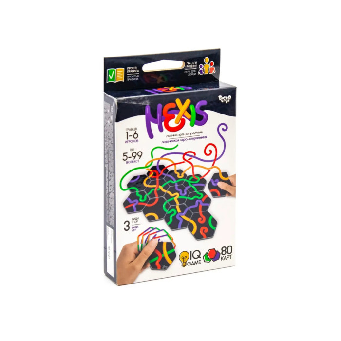 Настільна розважальна гра "Hexis" Danko Toys G-HEX-01-01 рос Danko Toys