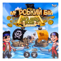 Настільна гра "Морський бій. Pirates Gold" Danko Toys G-MB-03U укр Danko Toys