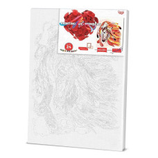 Картина за номерами "Кінь" Danko Toys KpNe-01-07 40x50 см Danko Toys