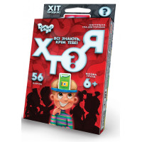 Настільна гра ХТО Я? HIM-03-01DT укр. мовою Danko Toys
