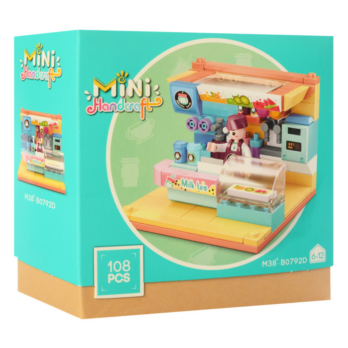Конструктор BAMBI M38-B0792A магазин, фігурка, 99-117 деталей M38-B0792D Bambi