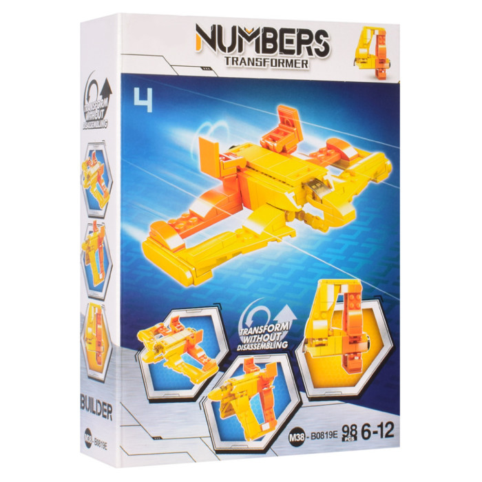 Конструктор BAMBI M38-B0819A 2в1, 86-110 деталей M38-B0819E Bambi