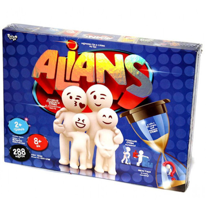 Настільна розважальна гра Alians ALN-01 для компанії укр. Danko Toys
