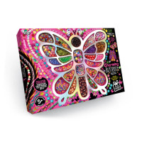 Набір бісеру "Charming Butterfly" 7269DT великий бісер Danko Toys
