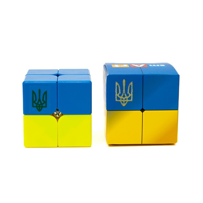Головоломка Розумний кубик 2х2х2 "Прапор України" SCU222 (Bicolor Smart Cube 2x2x2 "Ukraine") Smart Cube