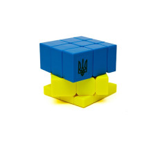 Головоломка Розумний кубик SCU333 "Прапор України" (Bicolor Bump Smart Cube "Ukraine") Smart Cube