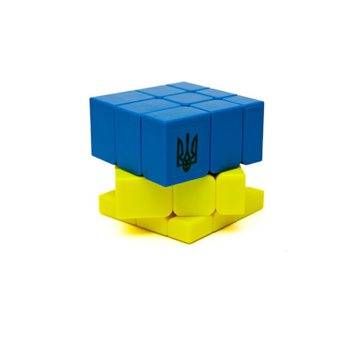 Головоломка Розумний кубик SCU333 "Прапор України" (Bicolor Bump Smart Cube "Ukraine") Smart Cube