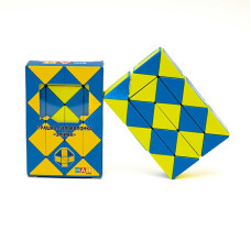 Головоломка Розумний кубик "Змійка синьо-жовта" SCU024 (Smart Cube Twisty Puzzle Snake "Ukraine") Smart Cube