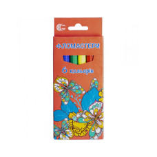 Дитячі Фломастери "Картон" 950-6 6 кольорів Вид 2 COLOR-IT