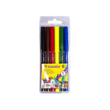 Дитячі Фломастери "Фломіки" COLOR-IT CR550-6 6 кольорів COLOR-IT