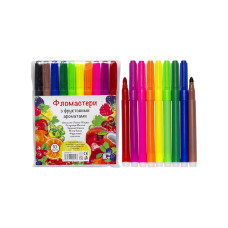 Дитячі Фломастери "Фрукти" COLOR-IT CR550-10 10 кольорів COLOR-IT