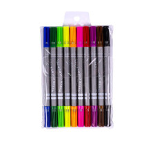 Дитячі Фломастери "Двосторонній" COLOR-IT 108-10F 10 кольорів COLOR-IT