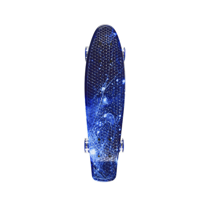 Скейт "Пенні борд" SC20416 PU колеса зі світлом, 56 см Bambi