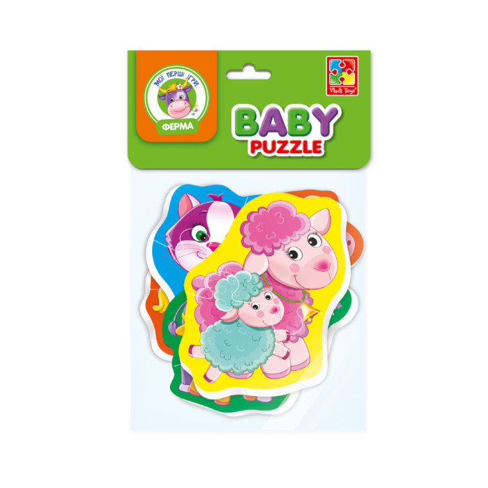 Дитячі пазли Baby Puzzle "Мама та малюк" Vladi toys VT1106-97 Vladi toys