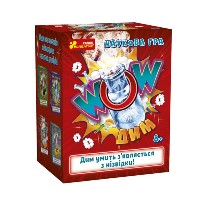 Дитяча наукова гра WOW дим Ранок 10132099У українською мовою Ranok Creative