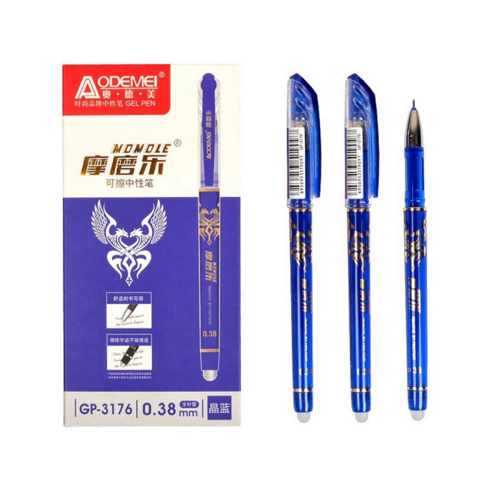 Ручка "пише-стирає"синя COLOR-IT 3176(Blue) упаковка 12 шт COLOR-IT