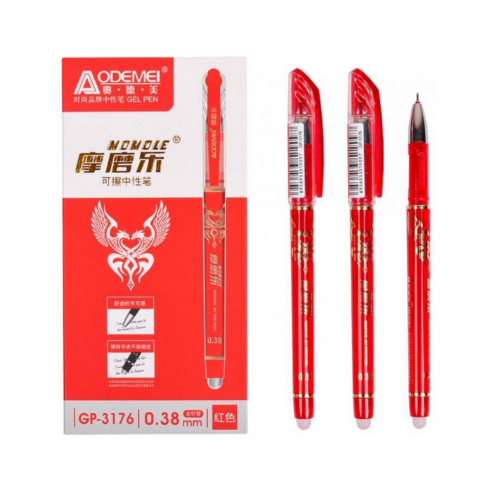 Ручка "пише-стирає"червона COLOR-IT 3176(Red) упаковка 12 шт COLOR-IT