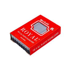 Карти гральні пластикові "OKROYAL" 95306, 54 карти Чорний Bambi
