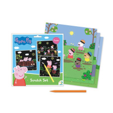 Набір гравюр Peppa Pig "Веселі розваги" Dodo 200185 DoDo Toys