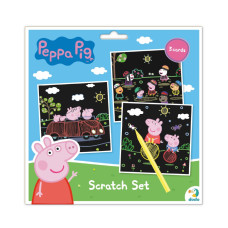 Набір гравюр Peppa Pig "Веселі розваги" Dodo 200185 DoDo Toys