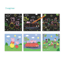 Набір гравюр Peppa Pig "Веселі розваги" Dodo 200185 DoDo Toys