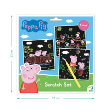 Набір гравюр Peppa Pig "Веселі розваги" Dodo 200185 DoDo Toys